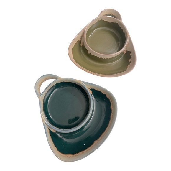 Set of 2 LTD Commodities
Stoneware Drip Glaze Soup & Cracker Bowl Chip Dip Dish - Picture 2 of 16